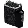 Электрическая печь SAWO DRAGONFIRE SCANDIFIRE SCA-90NB-DRF-BL-P-C (9 кВт, встроенный пульт, нержавейка)