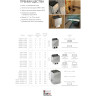 Электрическая печь SAWO NORDEX MINI NRMN-30NB-Z (3,0 кВт, встроенный пульт, внутри оцинковка, снаружи нержавейка)